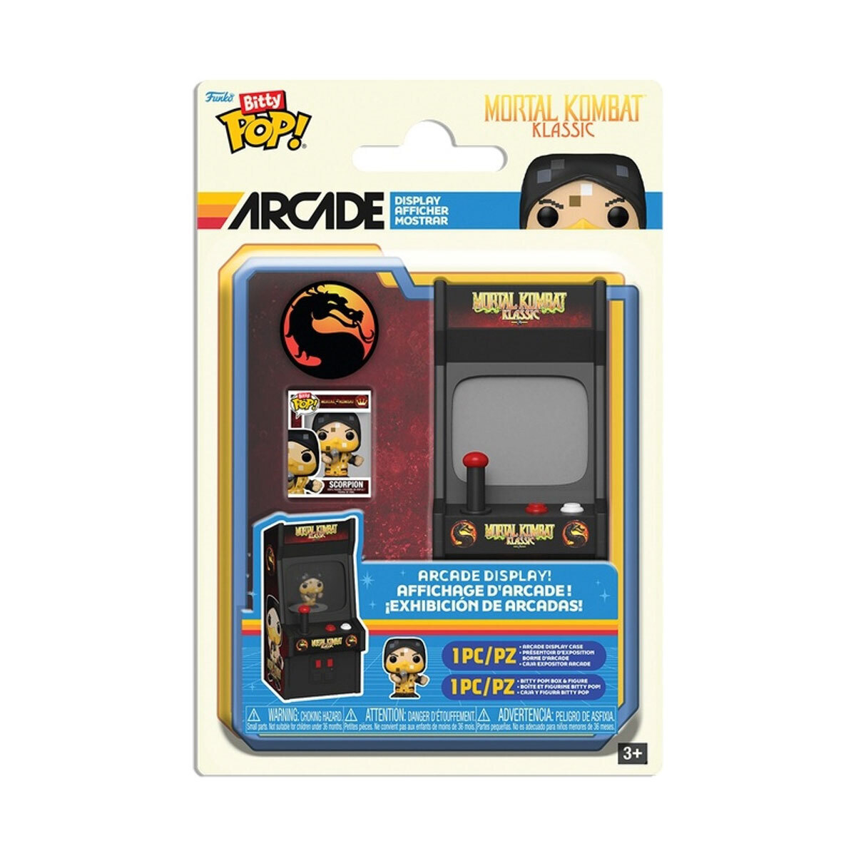 Игровой набор Funko Pop! Arcade серии Mortal Combat - Скорпион (91394) фото1