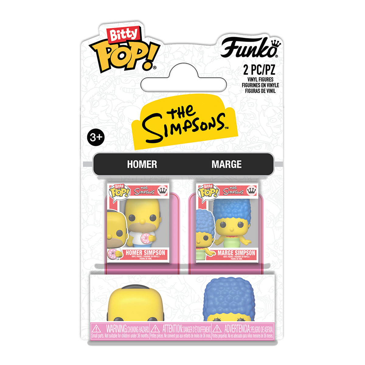 Набор игровых фигурок Funko Pop! серии Симпсоны – Гомер и Мардж (94217) фото1