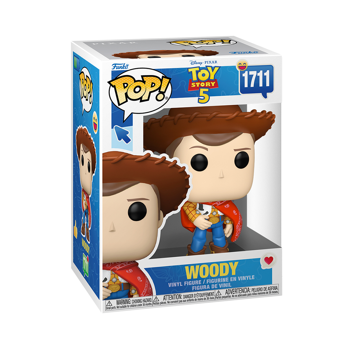 Игровая фигурка Funko Pop! серии История Игрушек 5 - Вуди (90767) фото1