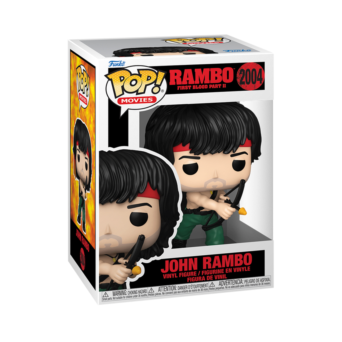 Игровая фигурка Funko Pop! серии Рембо 2 - Джон Рэмбо с луком (90362) фото1
