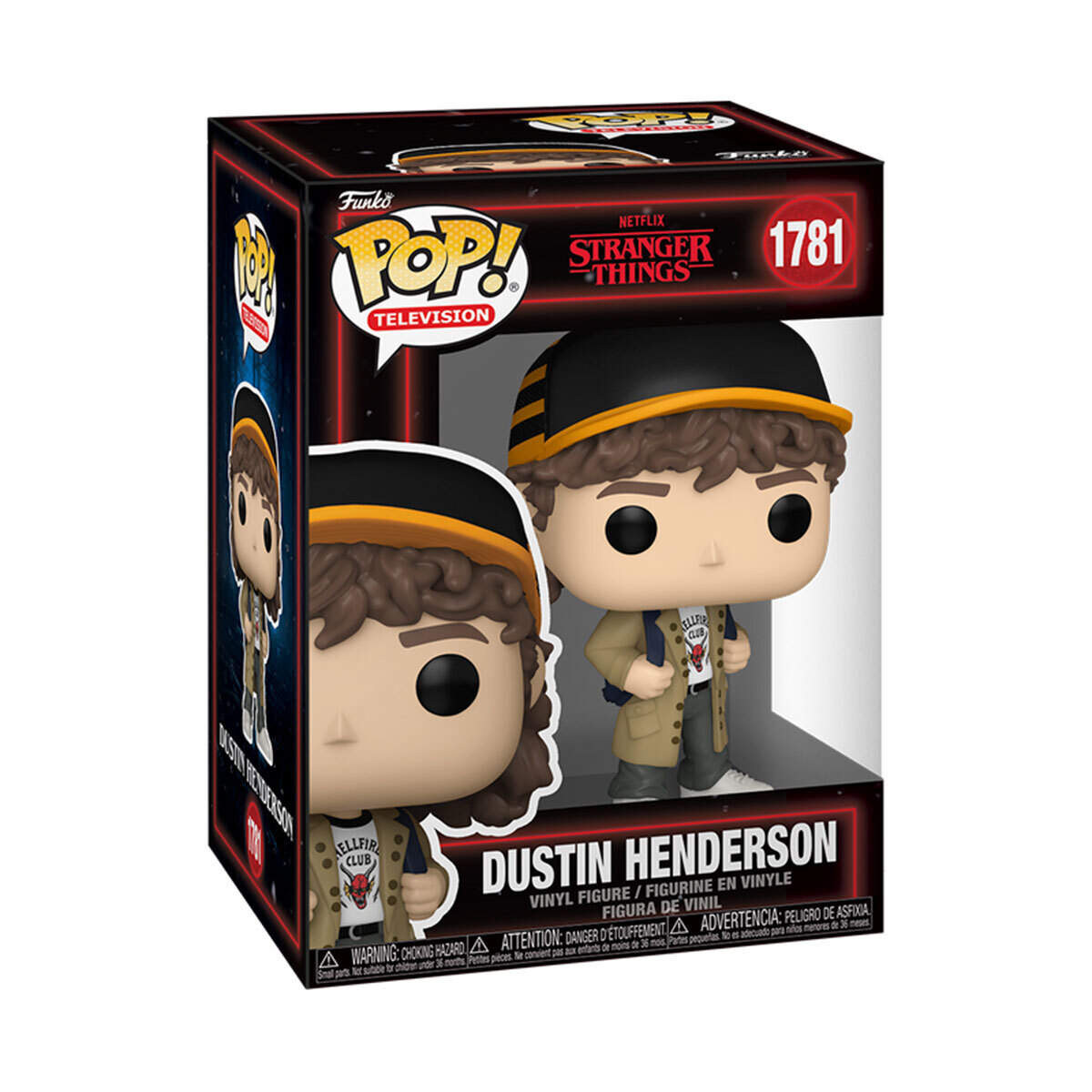 Игровая фигурка Funko Pop! серии Странные чудеса - Дастин Гендерсон (75751) фото1