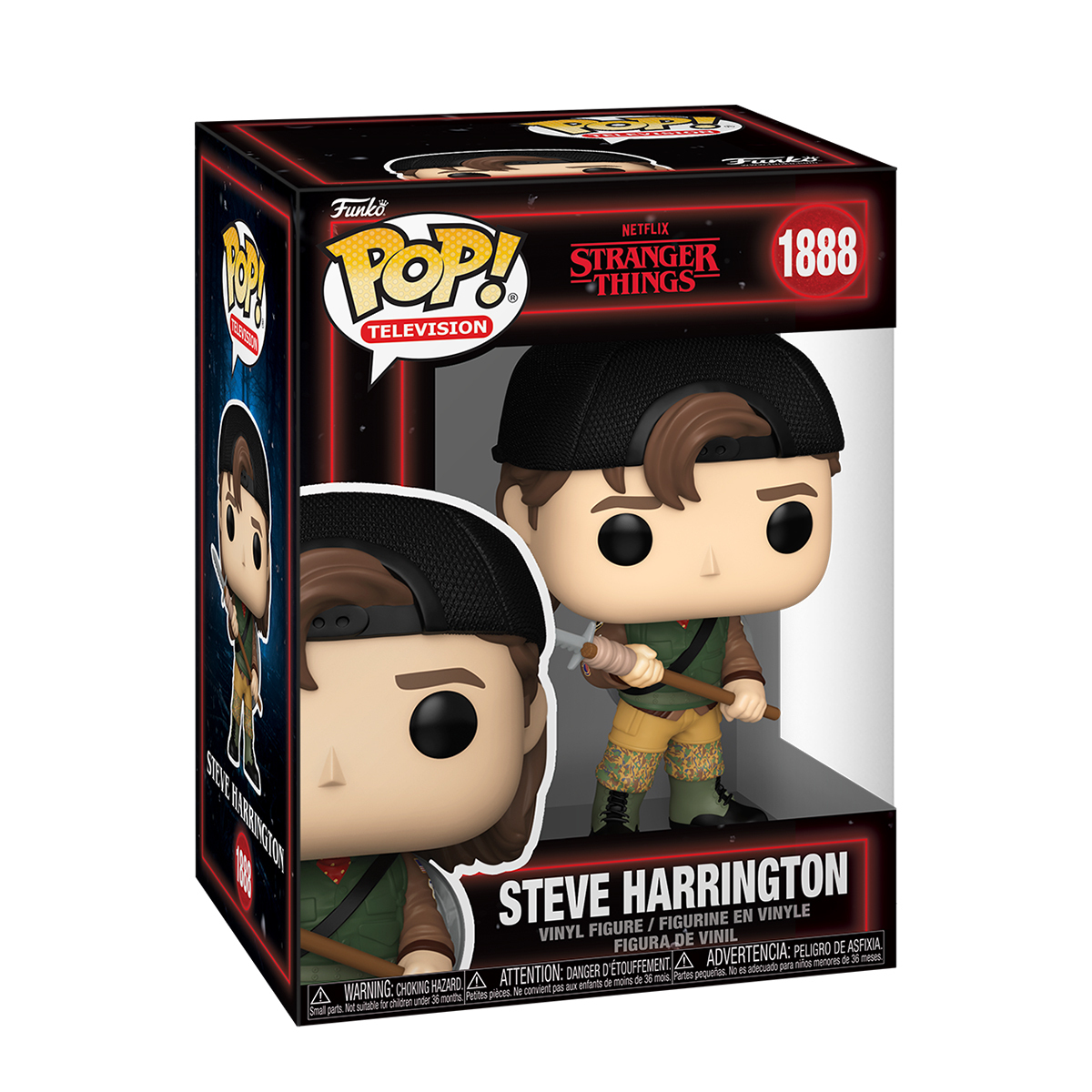 Игровая фигурка Funko Pop! серии Странные чудеса S5 - Стив со списком (94354) фото1