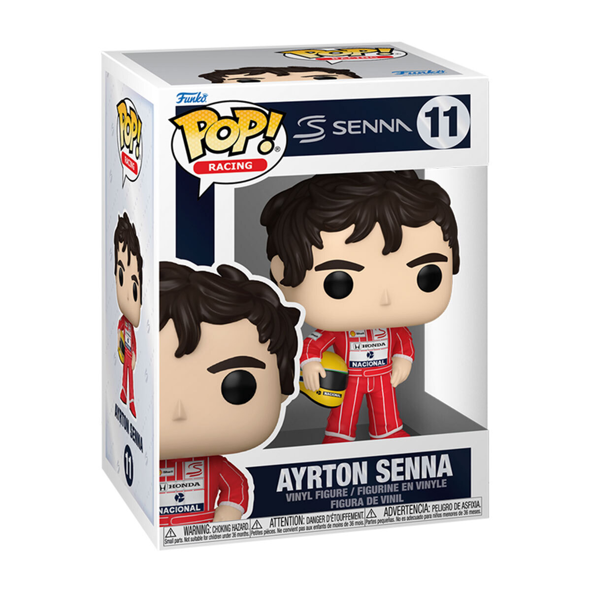 Игровая фигурка Funko Pop! серии Формула-1 - Айртон Сенна (McLaren) (86180) фото1