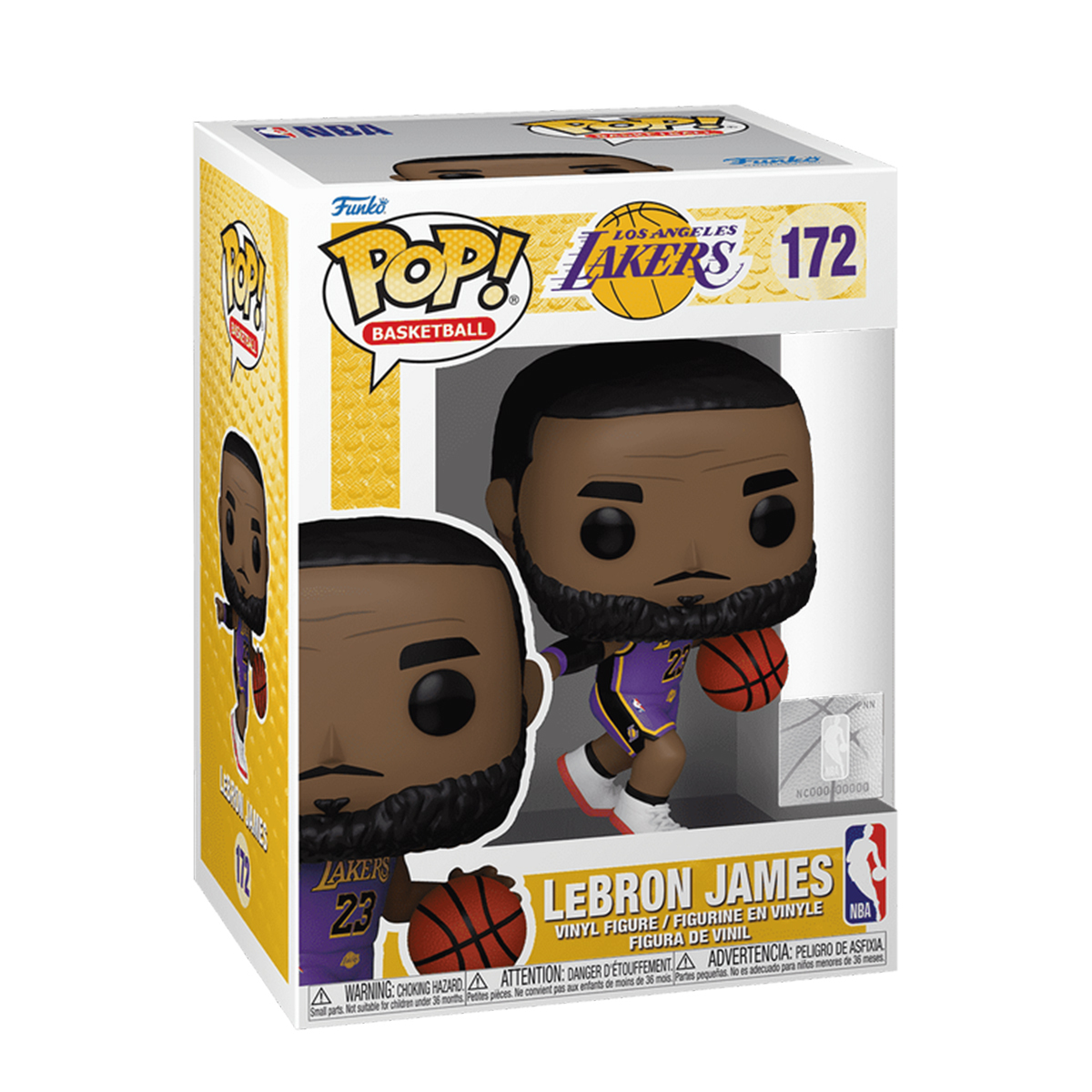Игровая фигурка Funko Pop! серии NBA: Los Angeles Lakers - Леброн Джеймс (75117) фото1