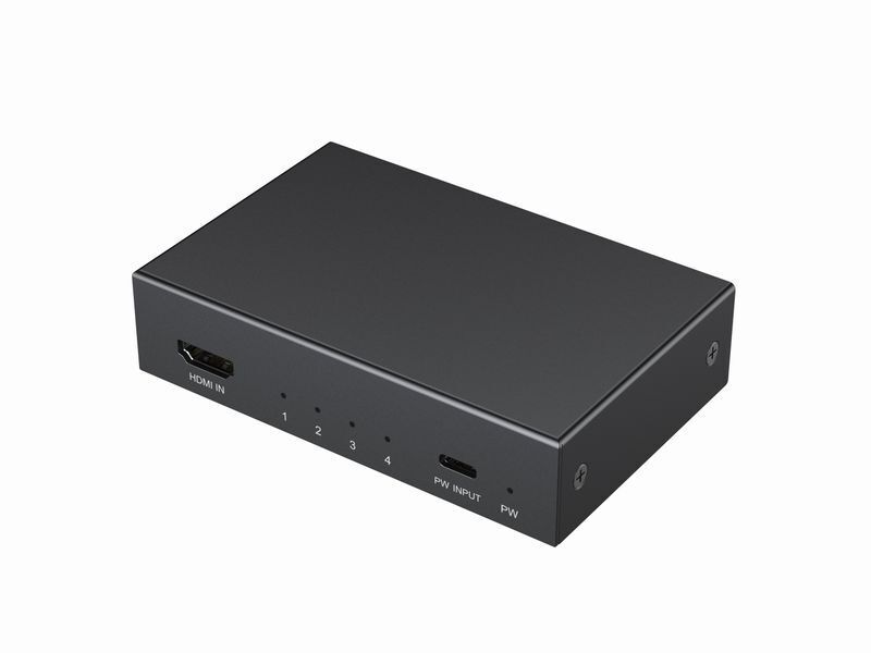 Разветвитель Cablexpert HDMI сигнала, на 4 порты HDMI v. 1.4 фото1