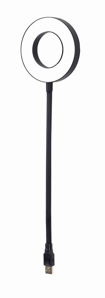 Лампа USB Gembird LED, ring 3.5 inch, 6W (NL-LEDRING-01) фото1