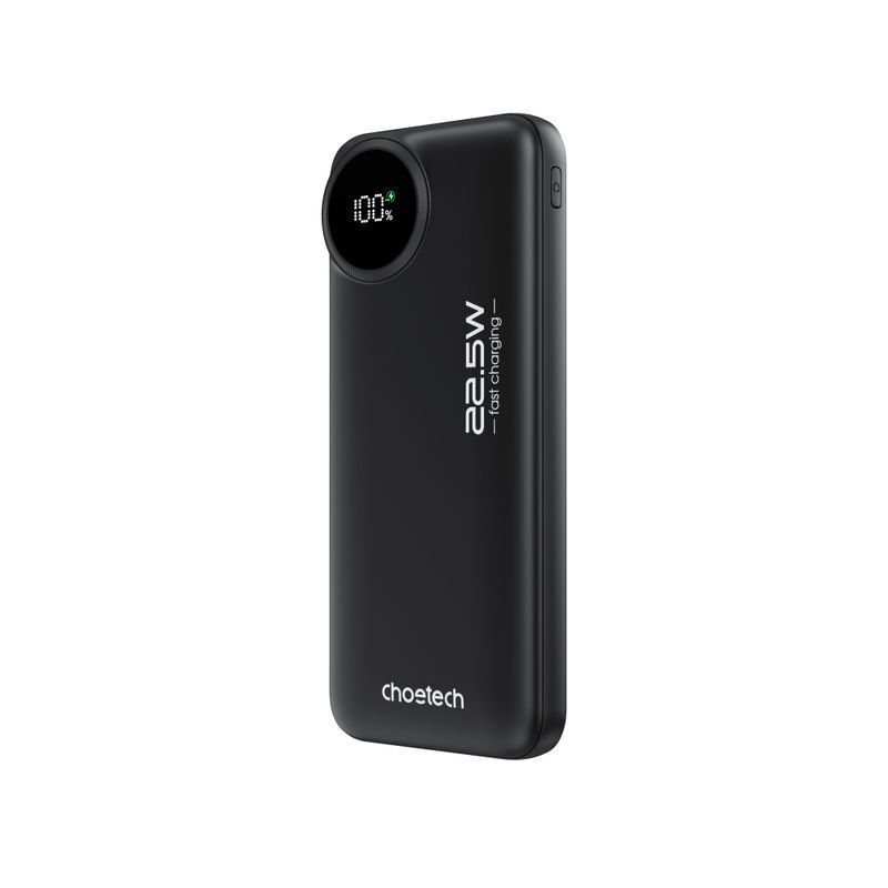 Павербанк, Choetech 10000 mA, QC/PD 22.5 Вт, черный фото1