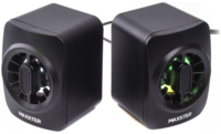 Акустика 6 Вт, RGB подсветка, CSP-U005RGB черный