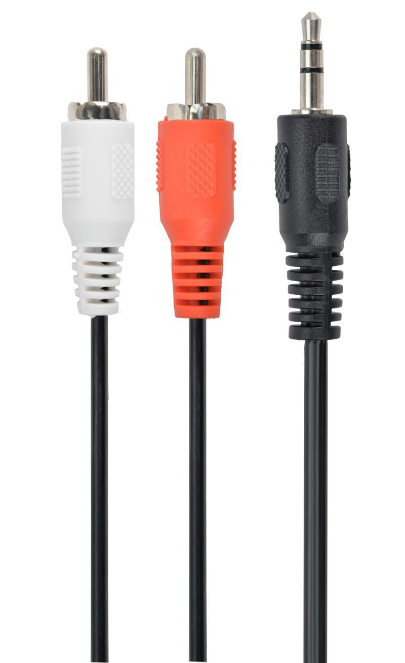 Кабель Cablexpert 3.5мм/2RCA-тюльпан, 1.5 м фото1