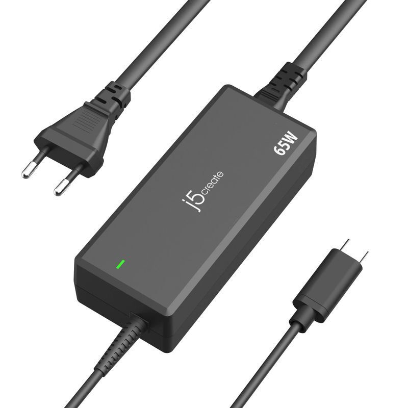 Мережевий зарядний пристрій,1 USB-C, 65Вт,/PD фото1