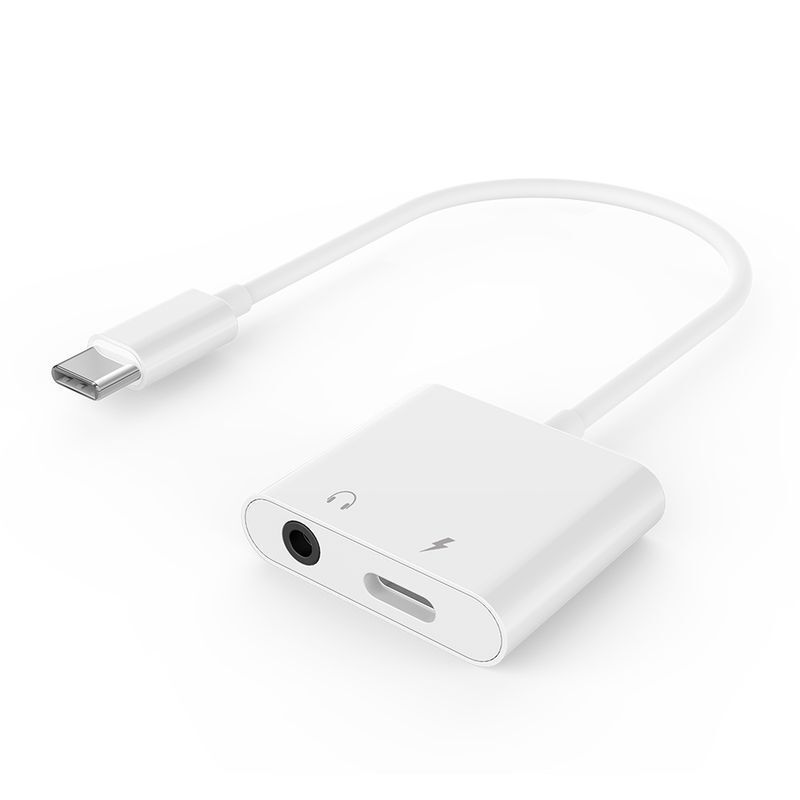 Адаптер Cablexpert USB-C - аудио 3.5 mm + USB-C фото1