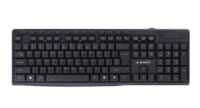 Клавіатура Gembird мультимедійна, USB, KB-UM-107-UA чорний