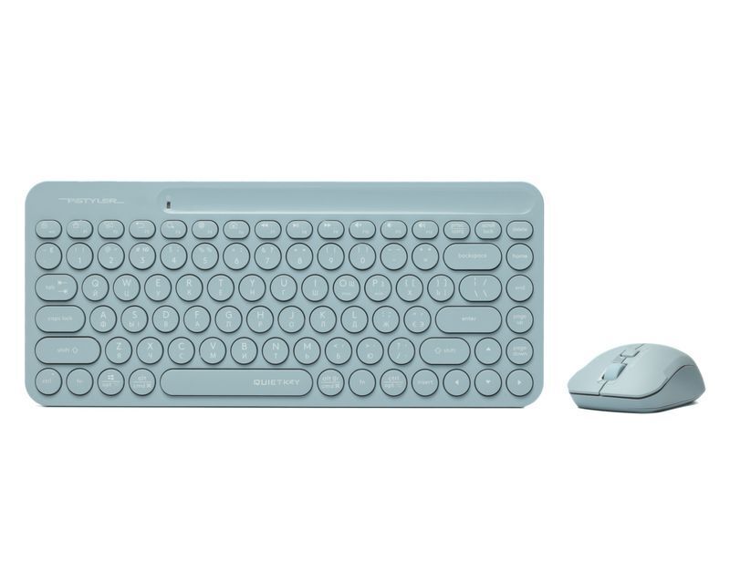 Бездротовий комплект A4Tech Fstyler клавіатура+миша, FG3200 Air (Blue) фото1