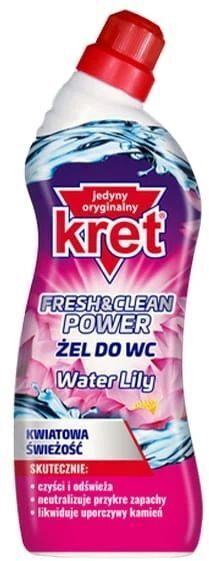 Гель для мытья унитазов Kret Water Lily 750 мл фото1
