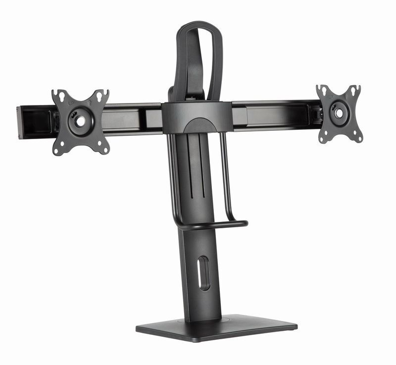 Кронштейн Gembird для 2 моніторів 17-27" (до 6 кг) MS-D2-01 фото1