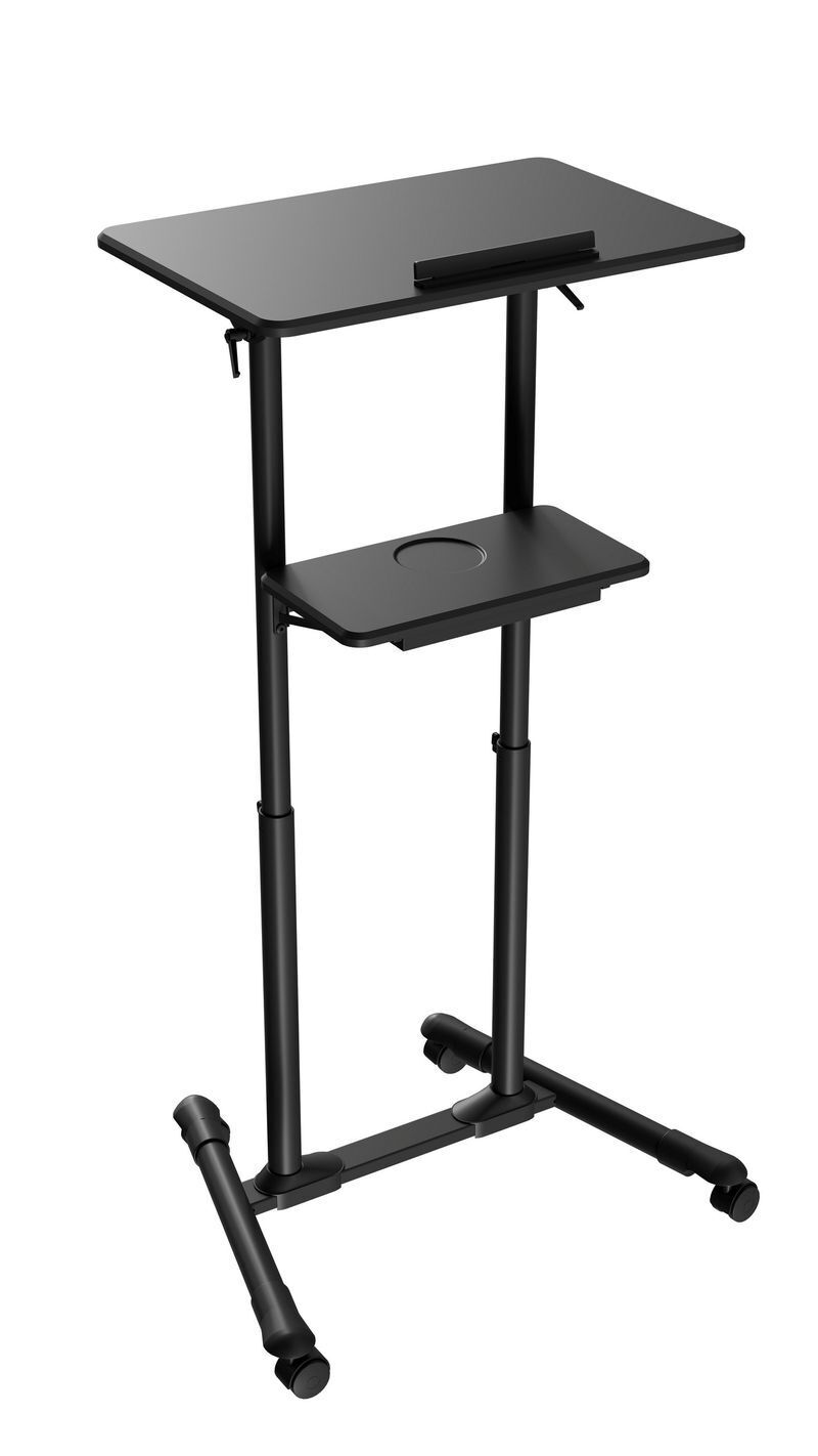 Підлогова підставка для ноутбука (до 10 кг) TVS-DESK-01-BK фото1