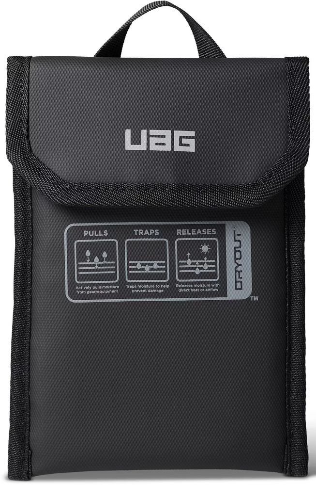 Чехол-осушитель UAG для смартфона с технологией DRYOUT® Active Moisture-Removal Black (98418211V4040) фото1