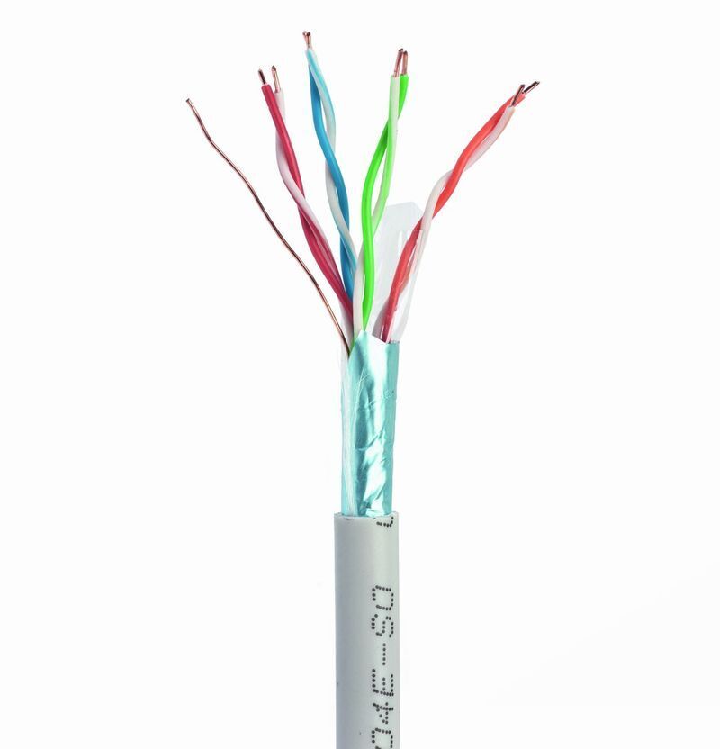 Патч-корд Cablexpert CAT5e экранированный фольгой, 100 м фото1