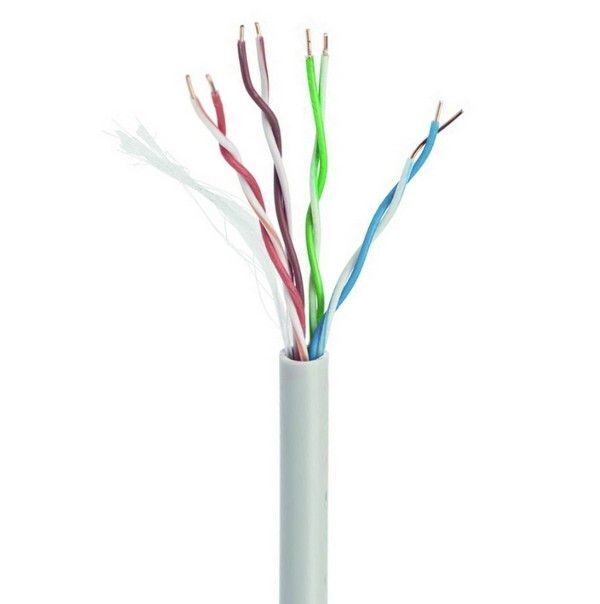Патч-корд Cablexpert CAT5e медь, 24AWG, не экранированный, LSZH 305 м фото1