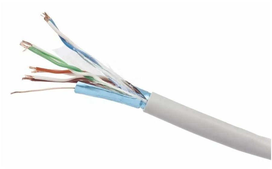 Патч-корд Cablexpert CAT5e, (CCA), AWG24, экранированный фольгой, 305 м FPC-5004E-L фото1