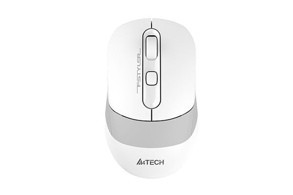 Мышь Fstyler, Bluetooth / 2.4 ГГц, аккумулятор, 2000 DPI, белый фото1
