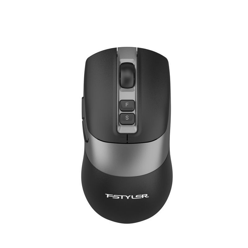 Мышь Fstyler, Bluetooth / 2.4 ГГц, аккумулятор, 3200DPI, Double Click FB50CS Plus (Black) фото1