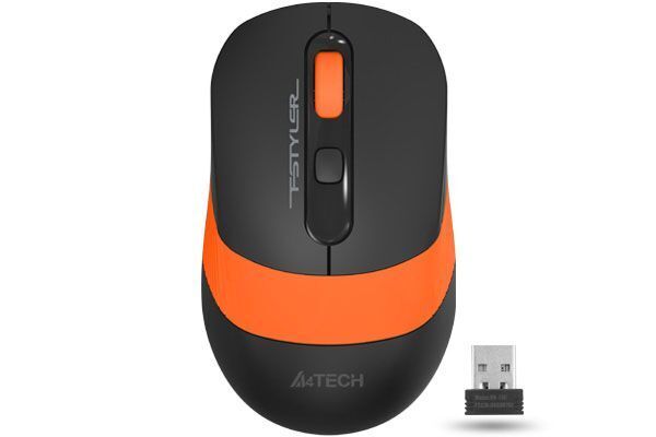 Мышь Fstyler, USB, 2000 dpi, FG10 (Orange) фото1