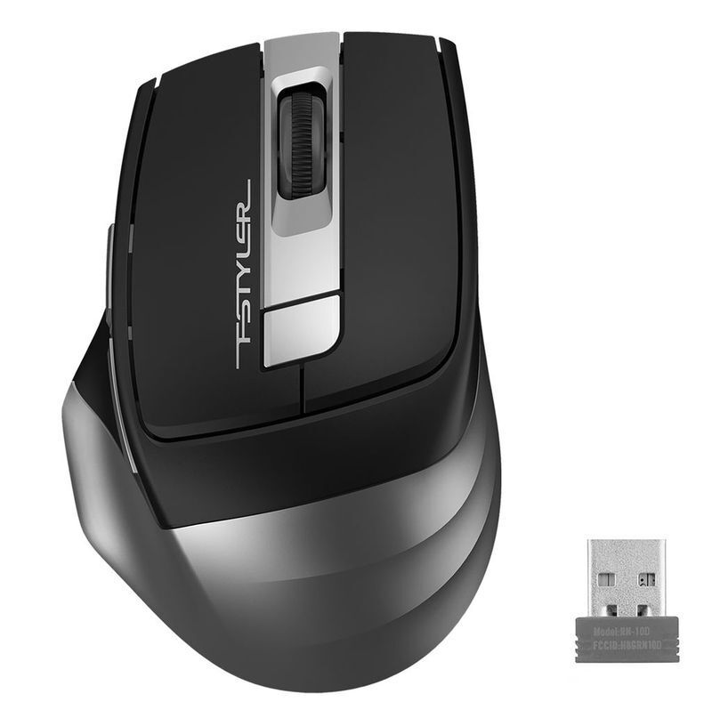 Мышь Fstyler, USB, 2000 dpi, FG35S (Grey) серый фото1