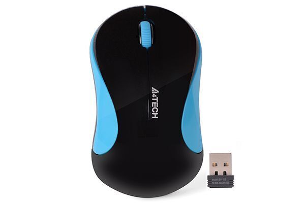 Миша V-Track USB, 1200 DPI, G3-270N (Black+Blue) фото1
