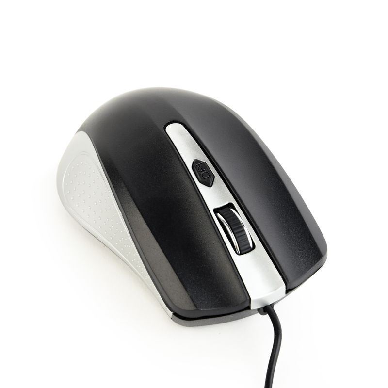 Миша Gembird USB 1200 dpi, MUS-4B-01-SB чорний фото1