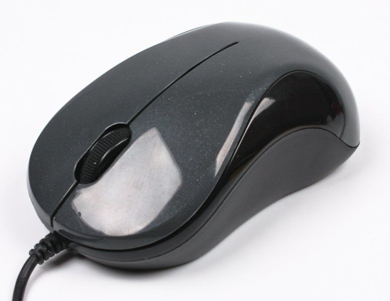 Миша міні V-Track USB, 1000 dpi N-321-1 (Glossy Grey) фото1