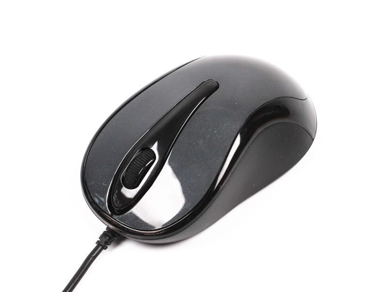 Миша міні V-Track USB, 1000 dpi N-360-1 (Glossy grey) фото1