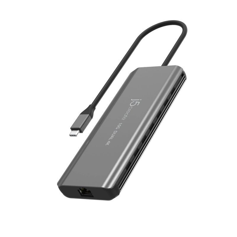 Хаб USB-C 5-в-1 (хаб/HDMI/PD/LAN/Audio) JCD398-N фото1