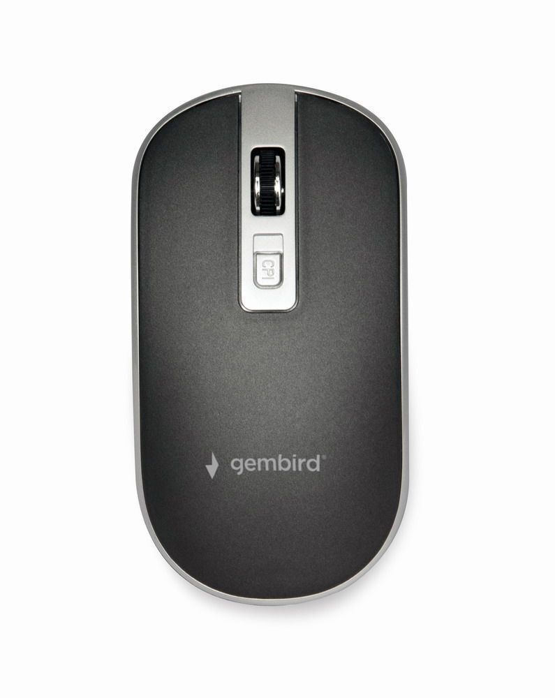 Мышь Gembird USB, 1600 dpi, MUSW-4B-06-BS серый фото1