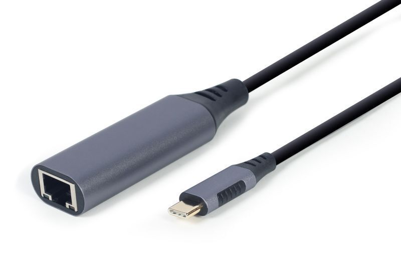 Сетевой адаптер USB type-C, серый фото1