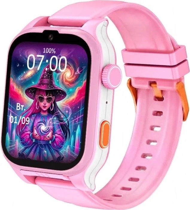 Смарт-часы для детей AmiGo GO810 Ultra 4G GPS Pink (1215652) фото1