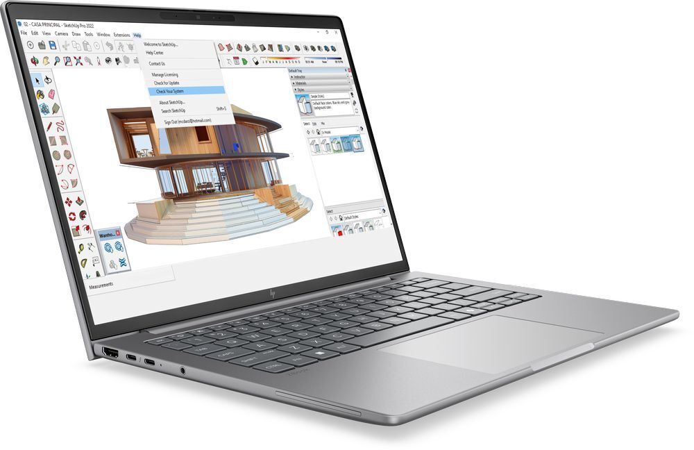 Ноутбук HP ZBook 8 G2a Meteor Silver (DZ4D6ET) фото1