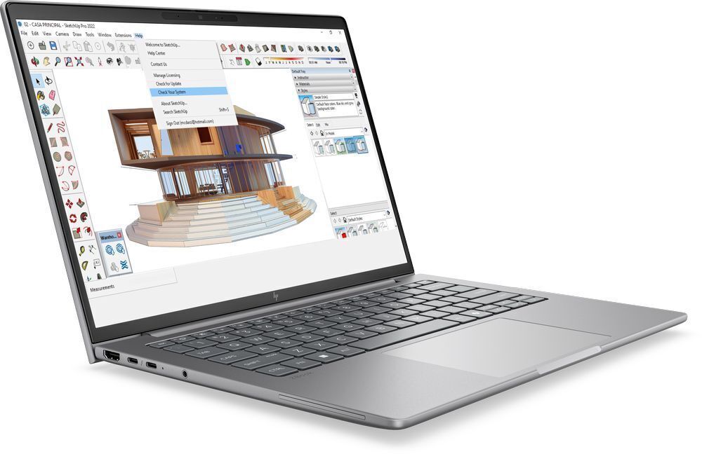 Ноутбук HP ZBook 8 G2a Meteor Silver (DZ4D7ET) фото1