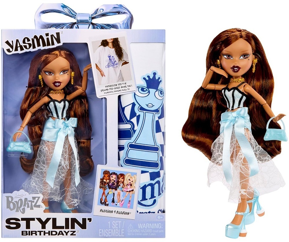 Ігровий набір з лялькою Bratz серії Stylin' Birthday Ясмін (596028) фото1