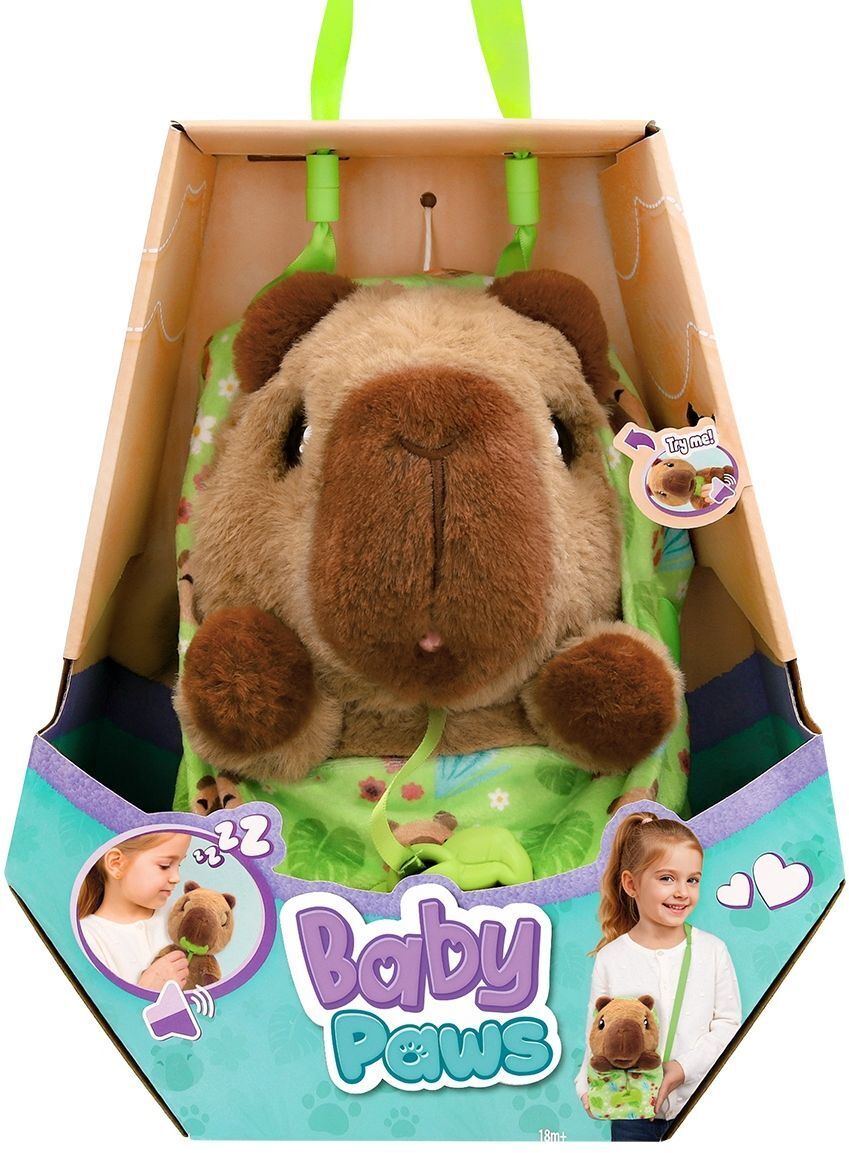 Интерактивная игрушка Baby Paws W4 Капибара (928077IM) фото1