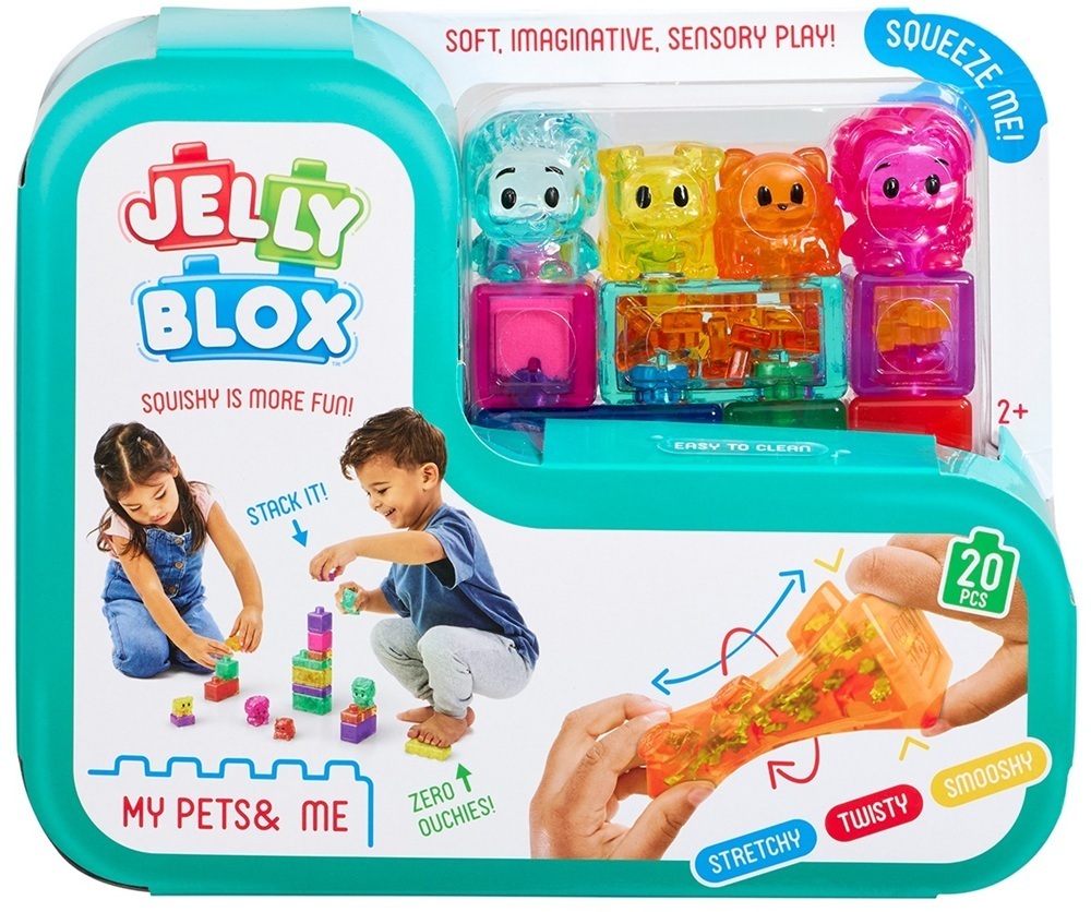 Сенсорный конструктор Jelly Blox Друзья и любимцы (934289) фото1