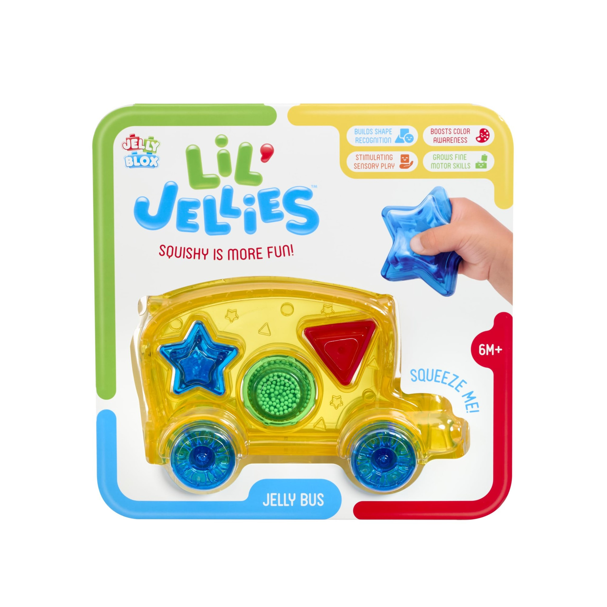 Сенсорний конструктор Jelly Blox серії Lil' Jellies Автобус (937839) фото1