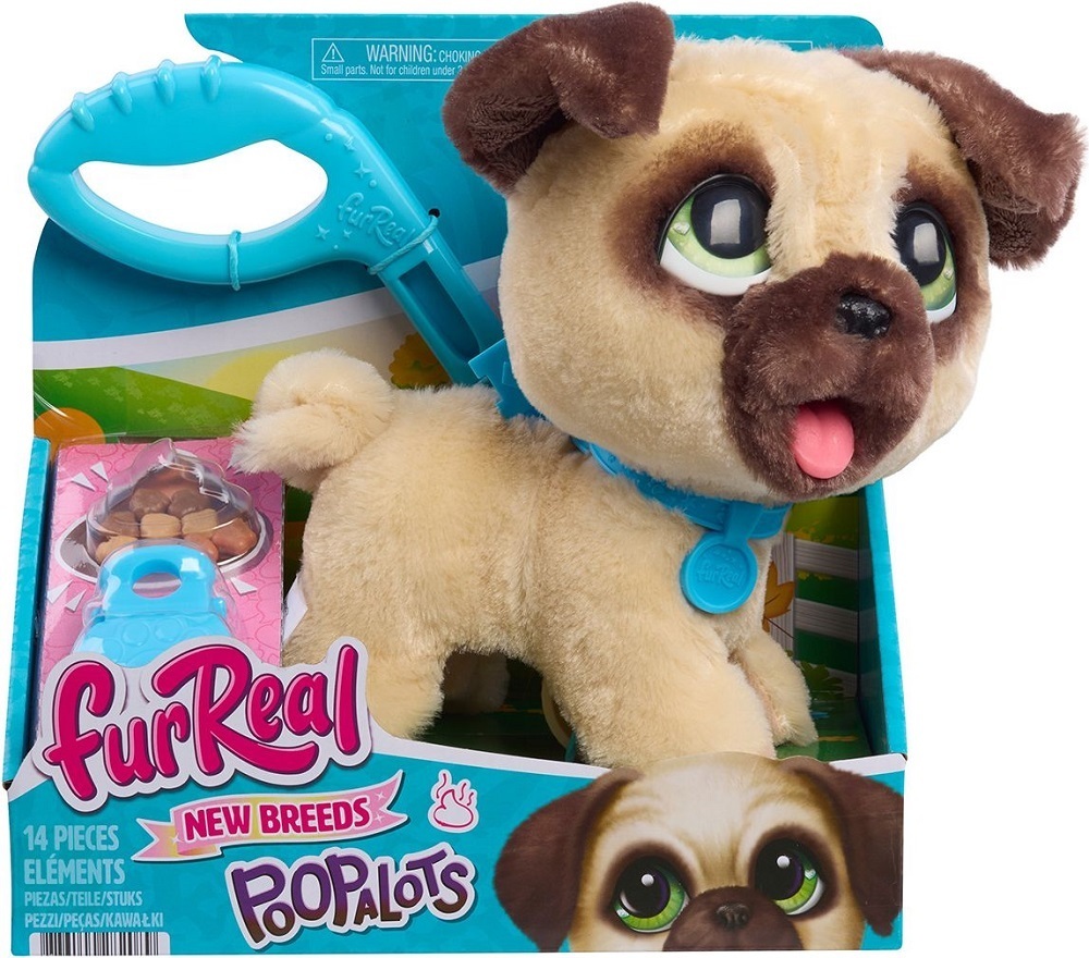 Мягкая игрушка Furreal серии Poop-A-Lots Мопс (Furreal) (28208) фото1