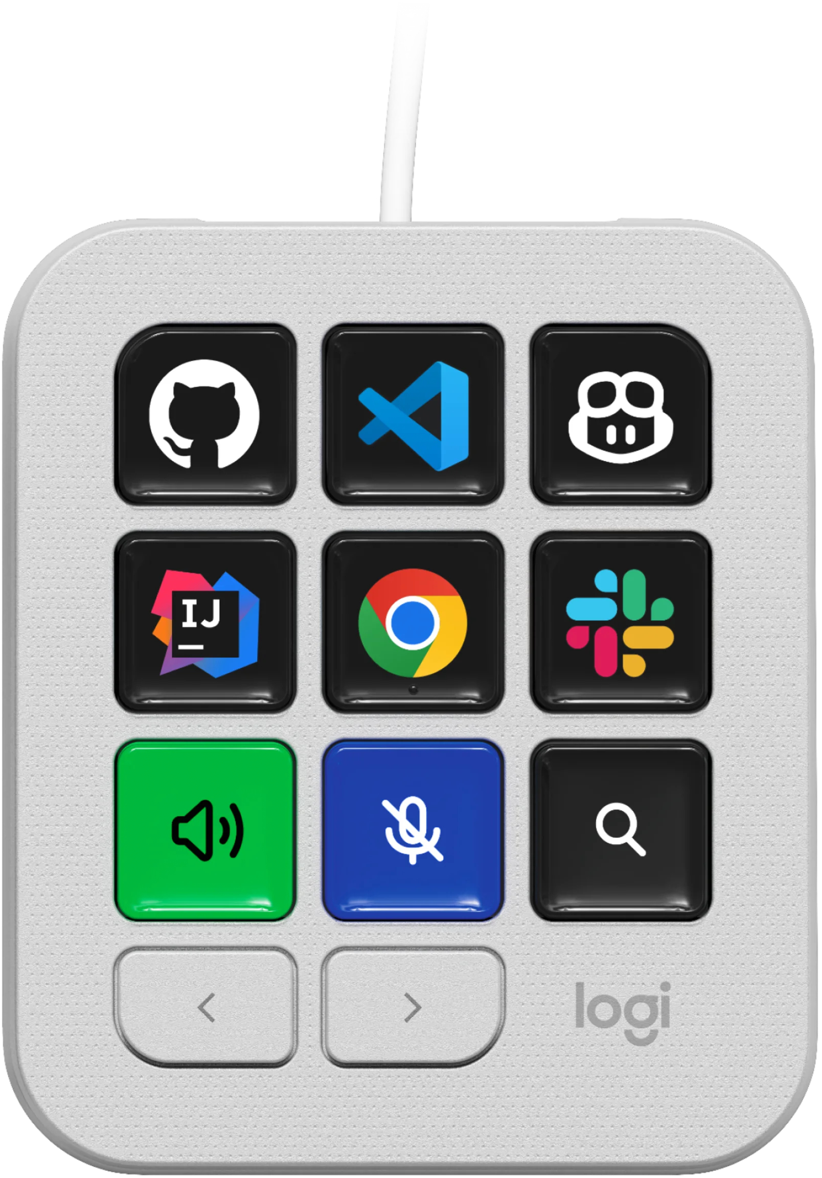 Клавіатура Logitech MX Keypad USB-C EMEA28i-935 Pale Grey (L920-013892) фото1