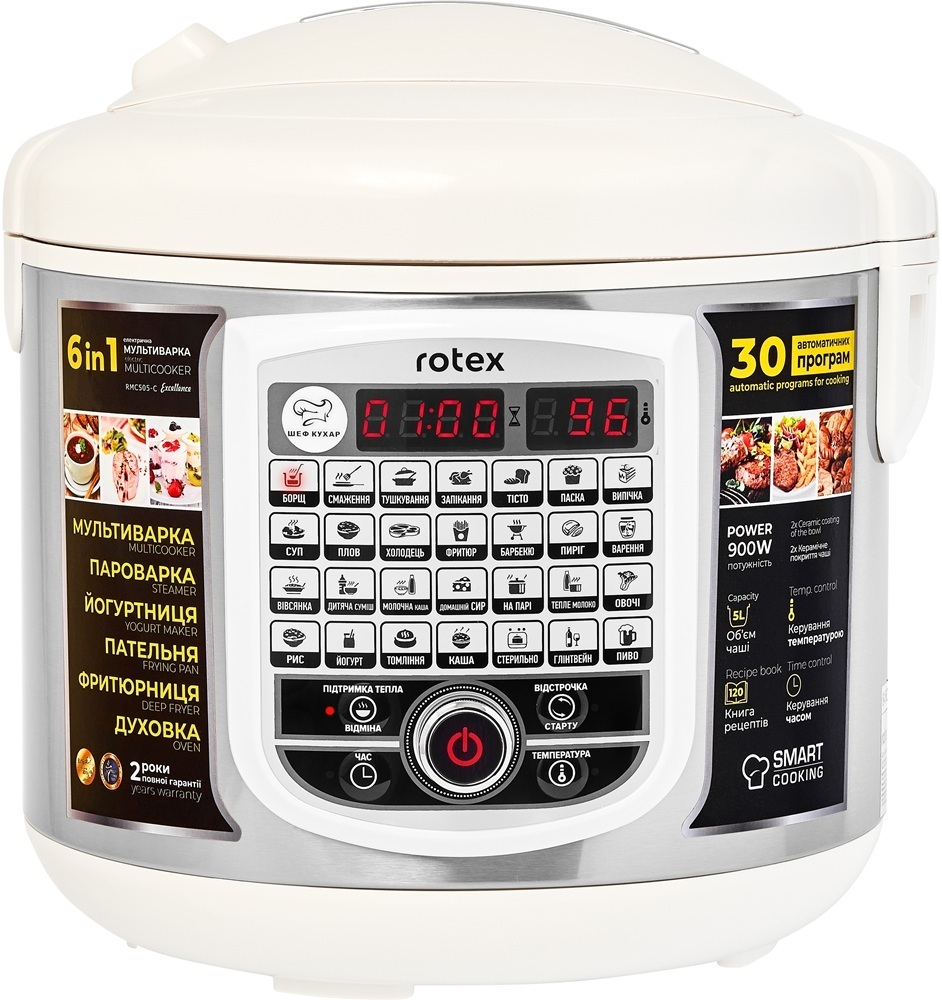 Мультиварка Rotex RMC505-C Excellence фото1