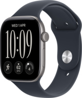 Смарт-годинник Apple Watch Series 12 GPS 42mm Space Grey Aluminium Case with Navy Blue Sport Band - S/M