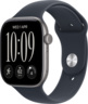 Смарт-годинник Apple Watch Series 12 GPS 42mm Space Grey Aluminium Case with Navy Blue Sport Band - S/M