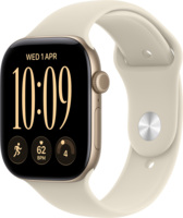 Смарт-годинник Apple Watch Series 12 GPS 46mm Light Gold Aluminium Case with Sand Sport Band - S/M