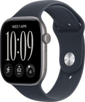 Смарт-годинник Apple Watch Series 12 GPS + Cellular 46mm Space Grey Aluminium Case with Blue Sport Band - M/L