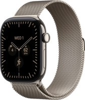 Смарт-годинник Apple Watch Series 12 GPS + Cellular 42mm Natural Titanium Case with Natural Milanese Loop